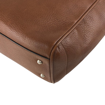 LOEWE Logo Embossed Totebag Brown Vintage 8s4u5v