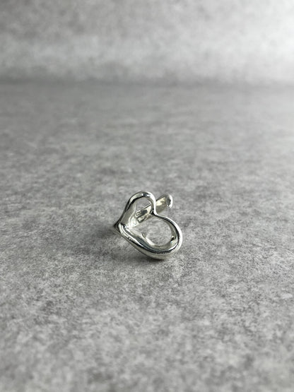 Tiffany & Co.Heart Motif SILVER925 Ring Silver Vintage mrxzxt
