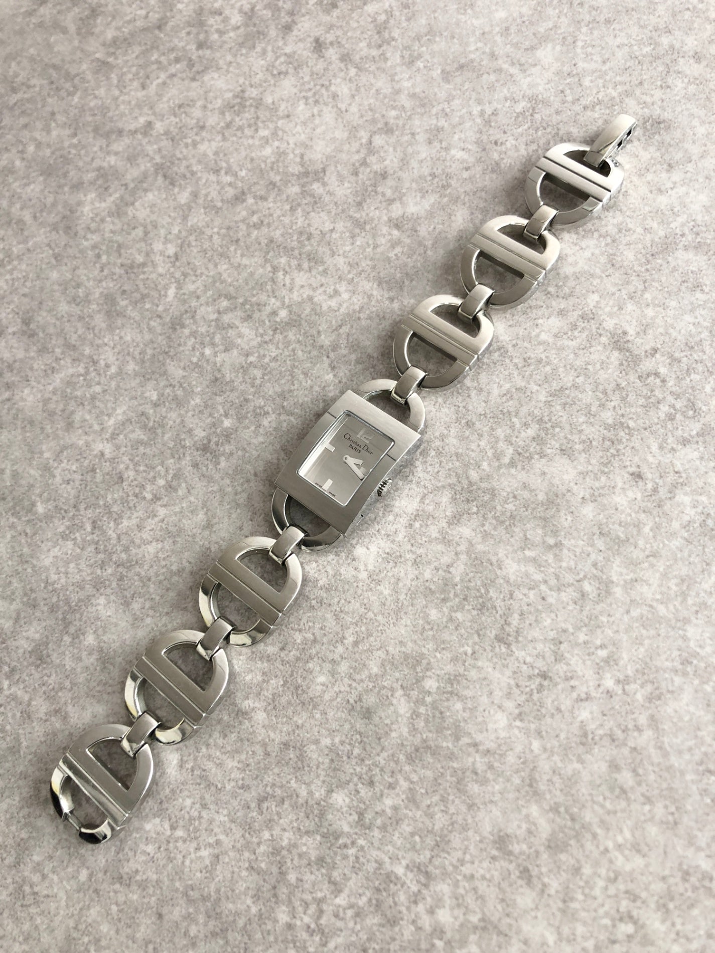 Christian Dior Watch Silver D78-109 Vintage s2ur7s