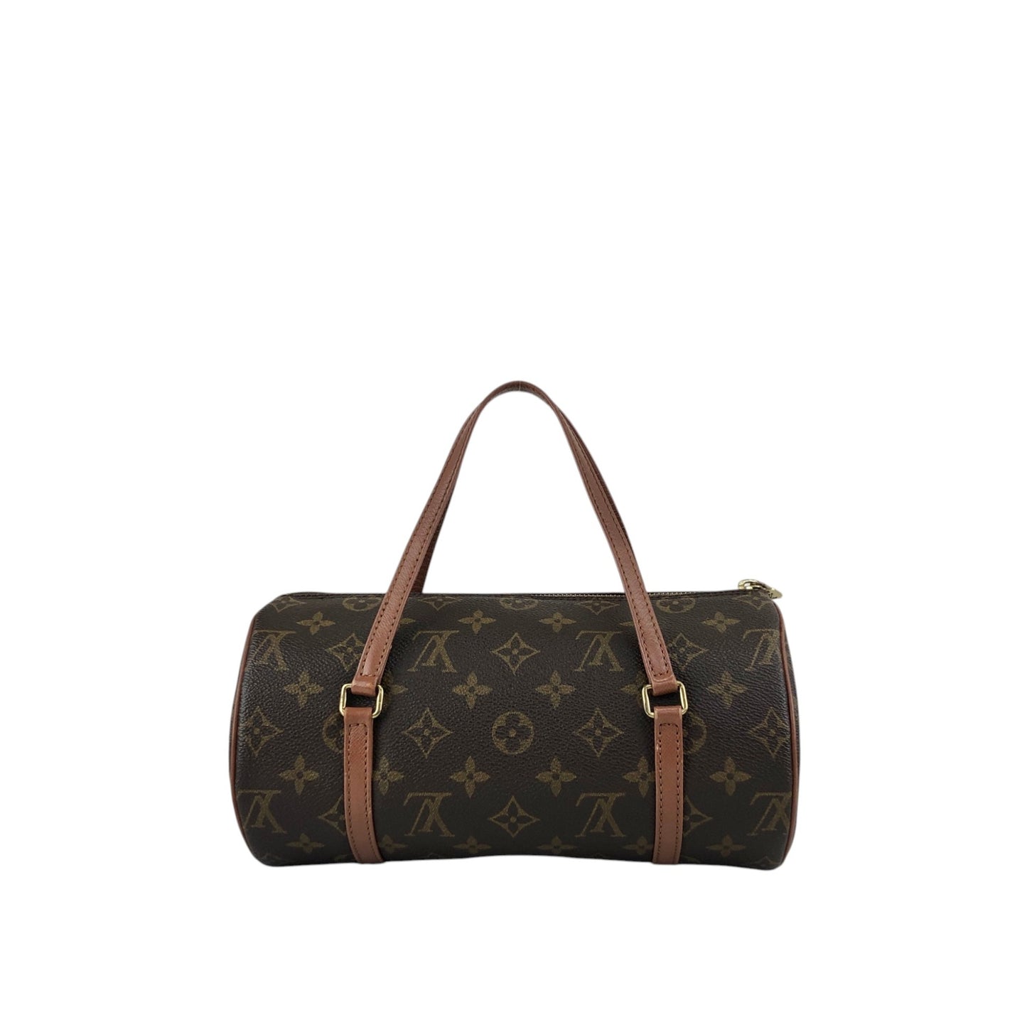 LOUIS VUITTON Monogram Handbag Brown M51366 Vintage ccsv2b