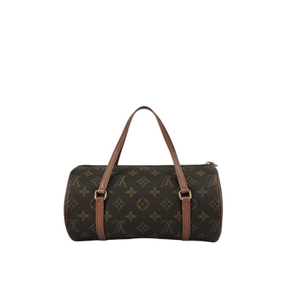 LOUIS VUITTON Monogram Handbag Brown M51366 Vintage ccsv2b