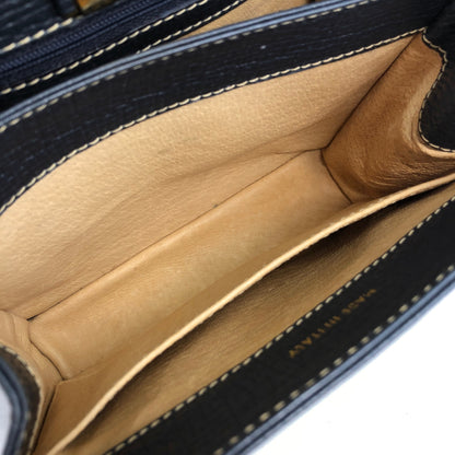 LOEWE Turn Lock Shoulder bag Navy Vintage spwcd3