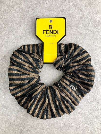 FENDI Pecan Hair accessories Brown×Black Vintage ydpnd6