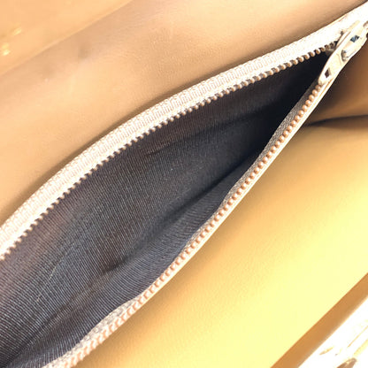 CELINE Macadam Triomphe PVC 皮革長皮夾 棕色 復古 7ej5dz
