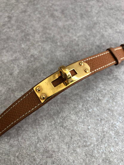 HERMES Watch Brown Vintage m64n6e