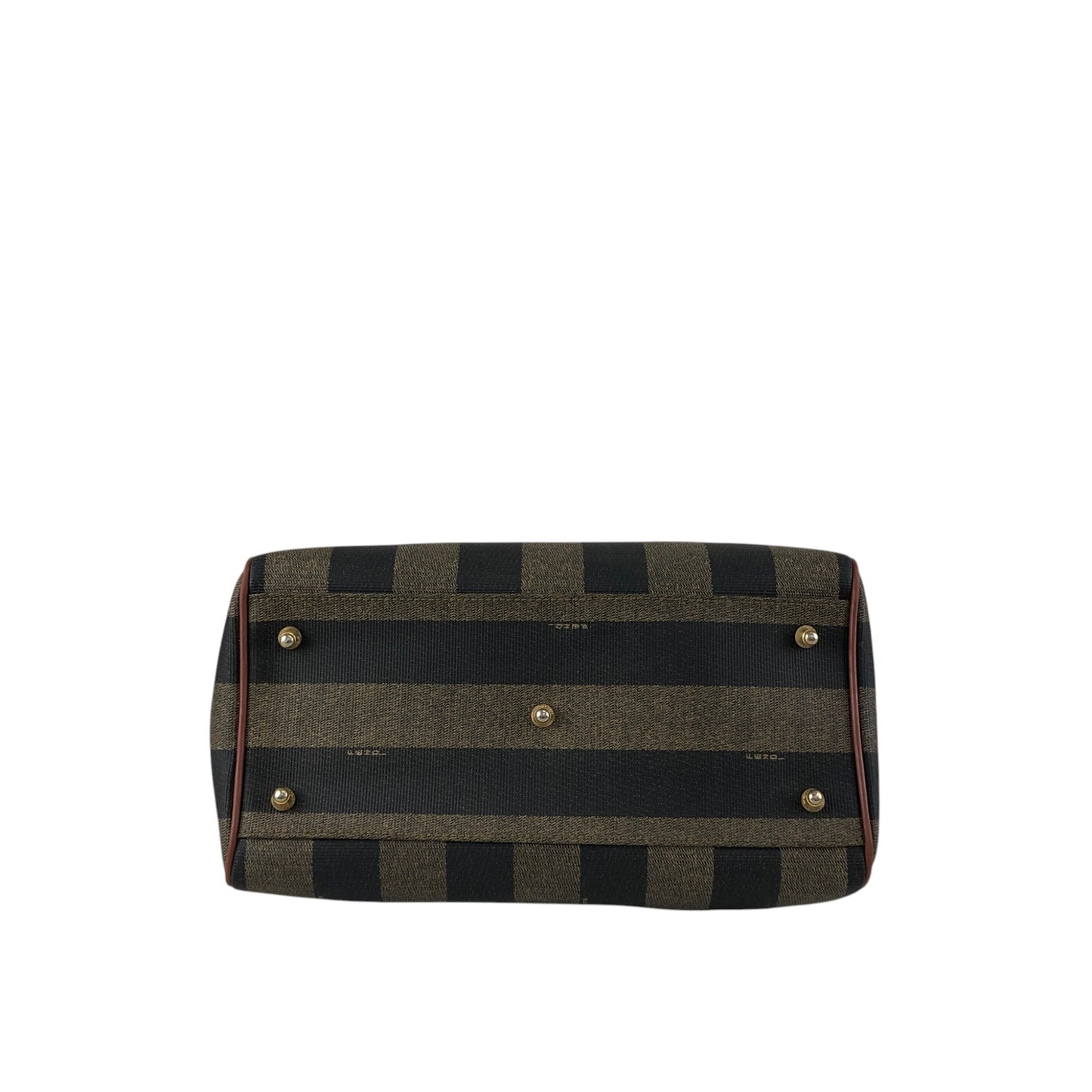 FENDI Pecan Logo Two-way Handbag Shoulder bag Brown Vintage sudkyw