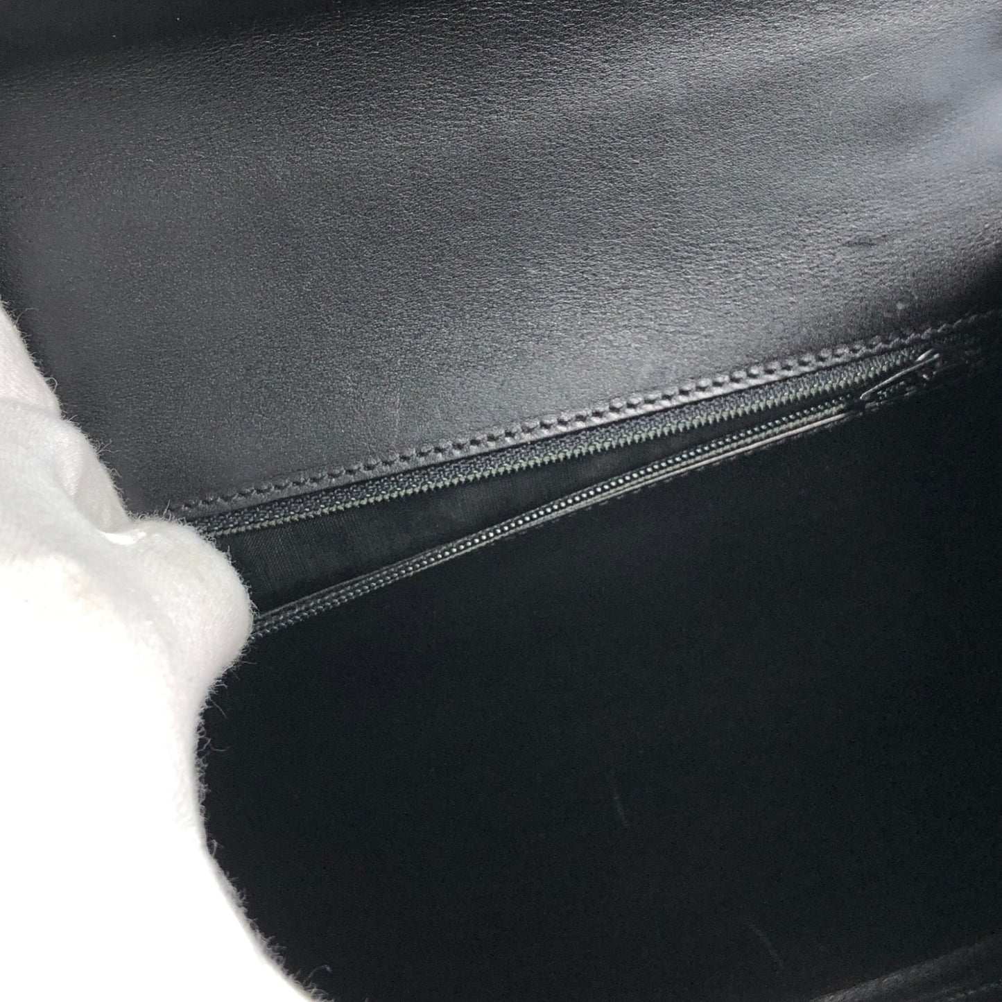 Cartier Top Handle Handbag Black Vintage dtgya8