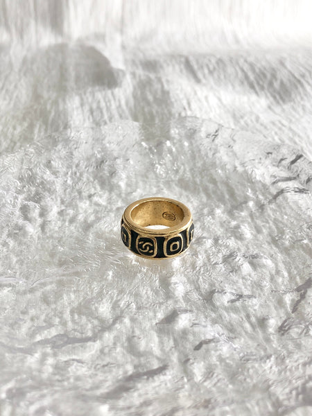 CHANEL　05P ココマーク　ビンテージリング CHANEL Coco Mark Ring Gold Vintage 6yb5dk – VintageShop solo