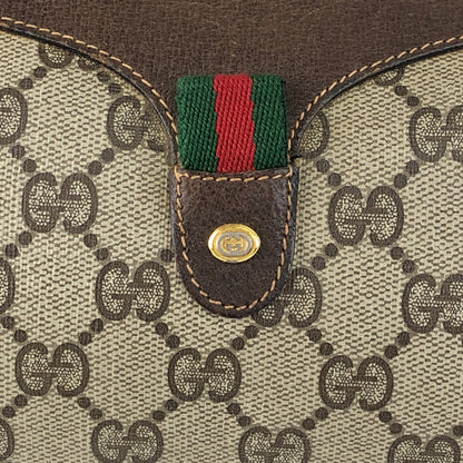 GUCCI Sherry Line Shoulder bag Beige Vintage 7bz4rt