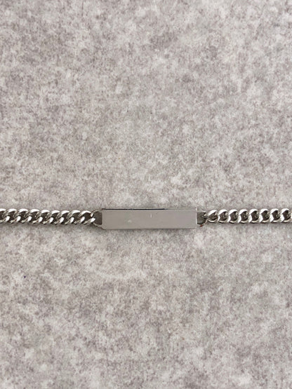 Christian Dior Logo Motif Bracelet Silver Vintage v8dhp8