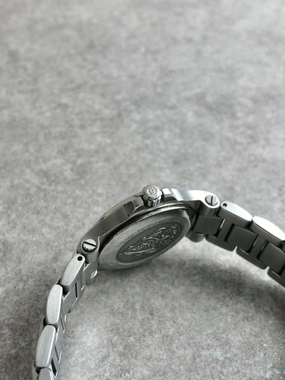 GUCCI Quartz Watch Silver Vintage 9040L bp5bvx