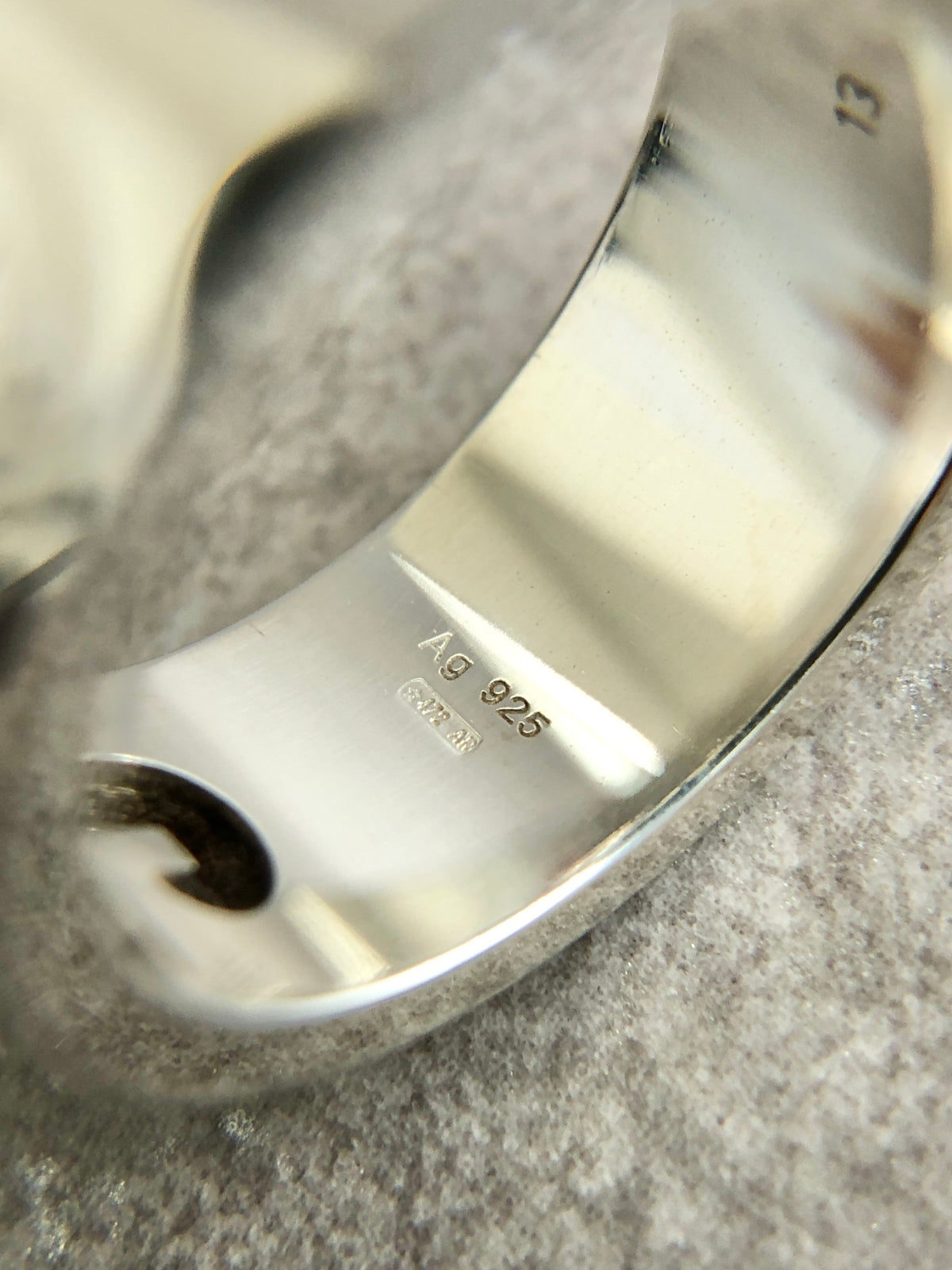 GUCCI SILVER925 Ring Silver Vintage r5mxhd