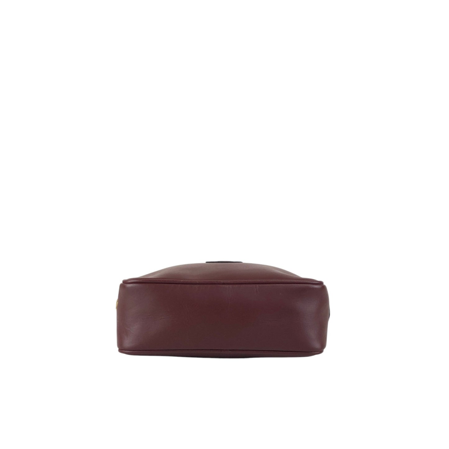 Cartier Logo Embossed Shoulder bag Bordeaux Vintage p8xu57