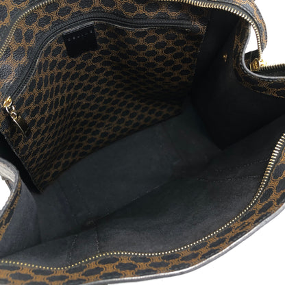 CELINE Macadam Shoulder bag Totebag Black Vintage dyyxs8