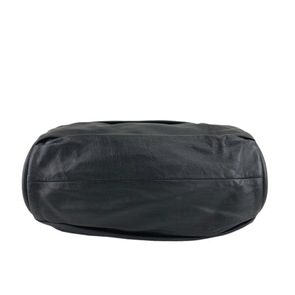 Christian Dior CD Logo Motif Shoulder bag Black Vintage vvdiyc