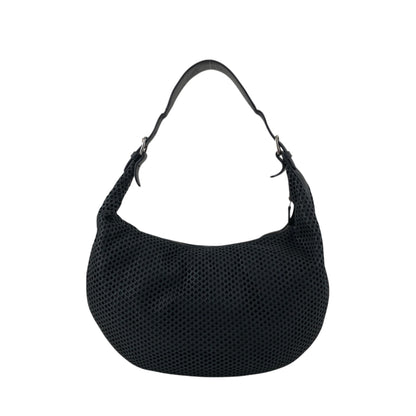 Christian Dior CD Logo Shoulder bag Hobobag Black Vintage psjdu3