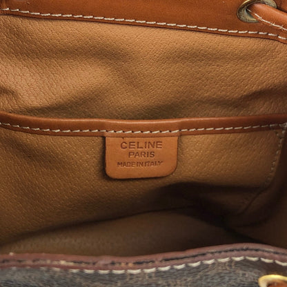 CELINE Macadam Backpack Brown Vintage j5v54w