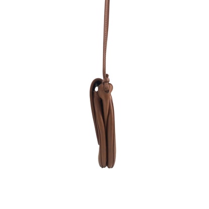 CELINE Blason Round Shoulder bag Brown Vintage krviby