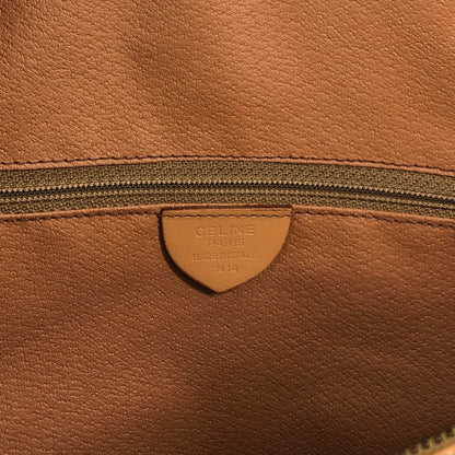 CELINE Macadam Blason Shoulder bag Brown Vintage  g3s2vt