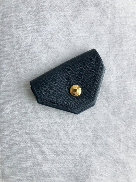 HERMES Coin Purse Navy Vintage mtijfp