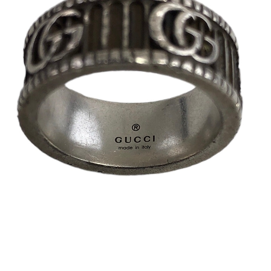 GUCCI GG Marmont Ring Silver Vintage cwb566