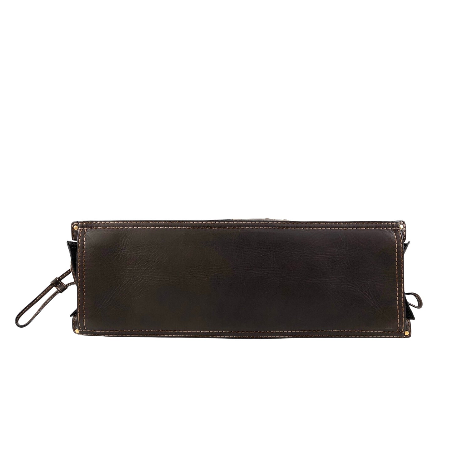 LOEWE Logo Chain Totebag Brown Vintage xy3fjn