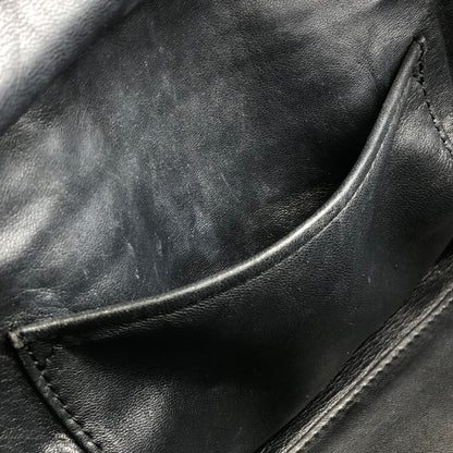 LOEWE Amazona28 Anagram Two-way Boston bag Shoulder bag Black Vintage v3dz54