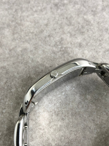 CELINE Macadam Quartz Watch Silver Vintage tpjpgn