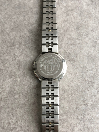 HERMES Quartz Watch Silver Vintage yrrfh4