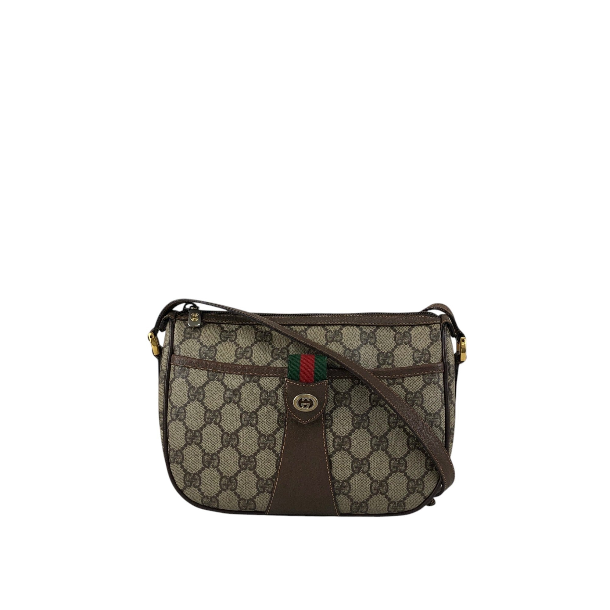 GUCCI Sherry Line Shoulder bag Beige Vintage wwyvj3 – VintageShop solo
