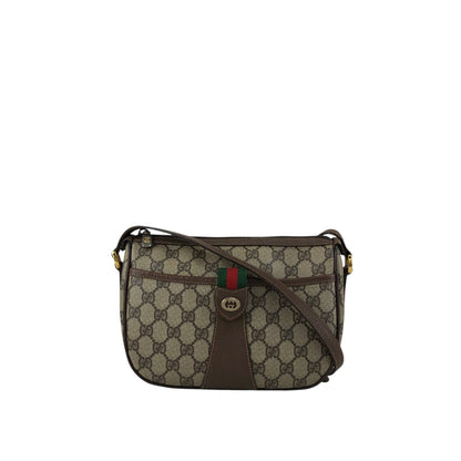 GUCCI Sherry Line Shoulder bag Beige Vintage wwyvj3