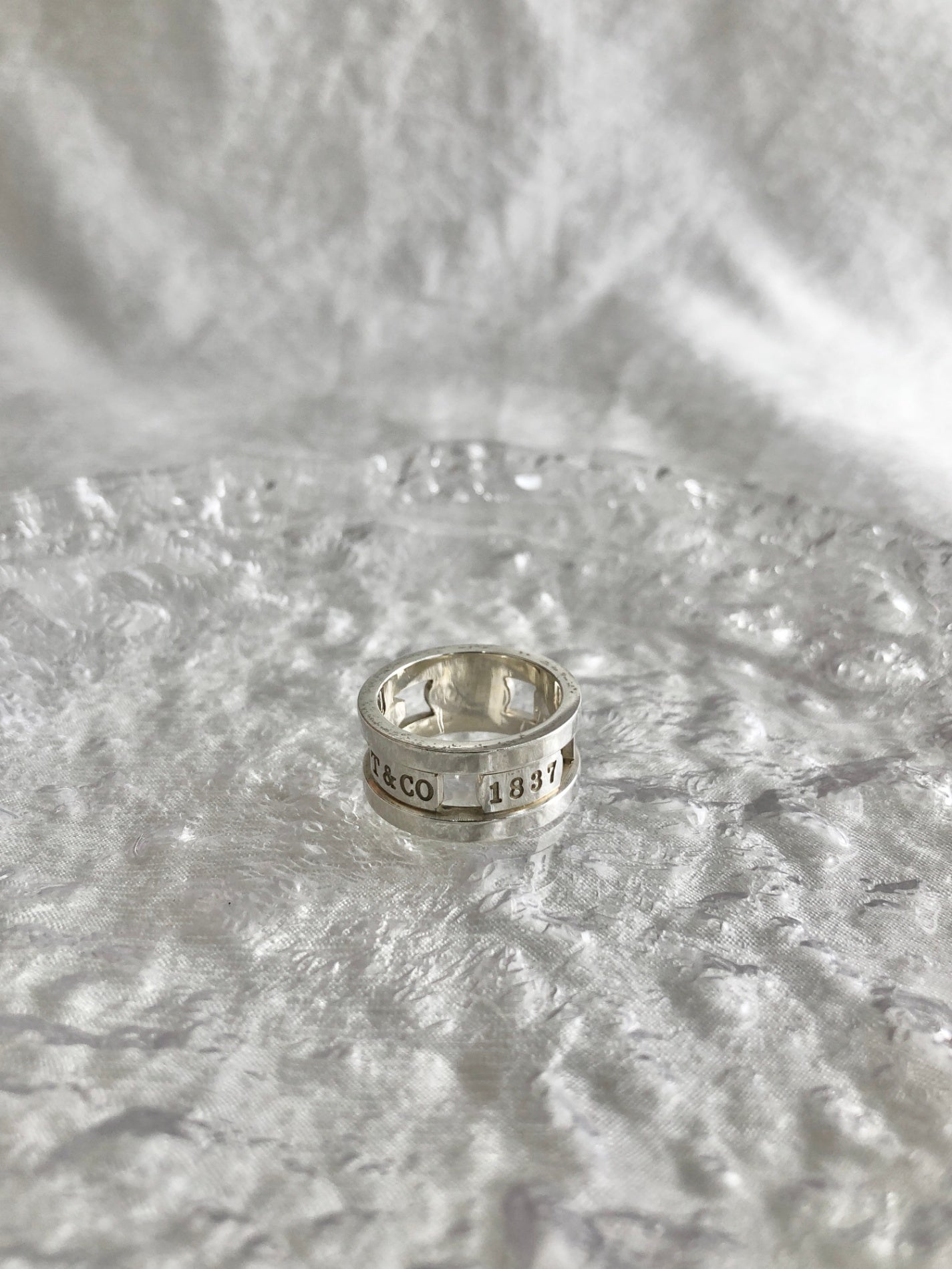 Tiffany & Co. SILVER925 Ring Silver Vintage 8apvhx