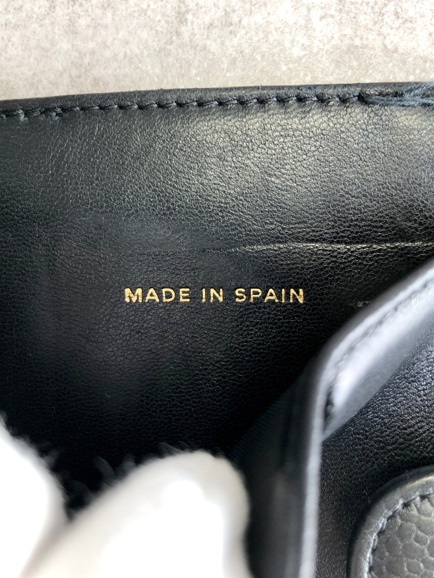 CHANEL Coco Mark 折疊皮夾 黑色復古 a7ppdi