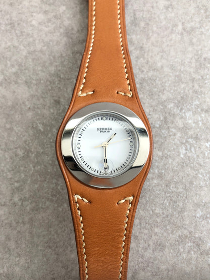 HERMES Watch Brown Vintage hn5zx5
