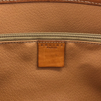 CELINE Macadam Blason Handbag Totebag Brown Vintage yemzhg