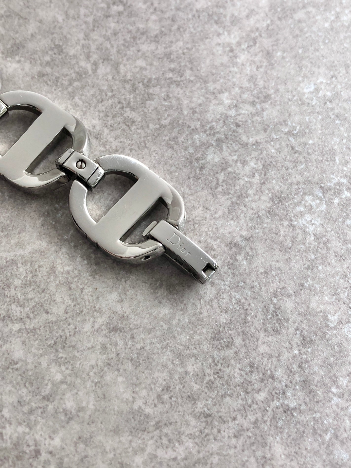 Christian Dior Quartz Watch Silver D78-109 Vintage egd5s2