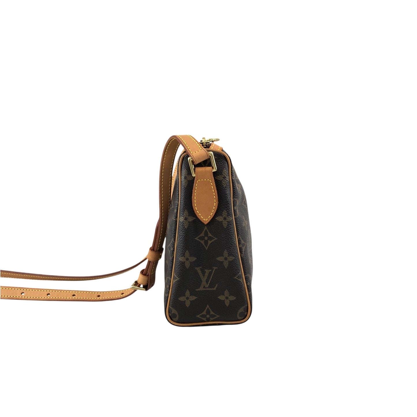 LOUIS VUITTON Monogram Shoulder bag Brown M51348 Vintage u4mwdk