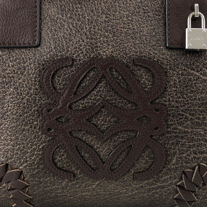 LOEWE Amazona28 Anagram Handbag Boston bag Brown Vintage hyvv3u