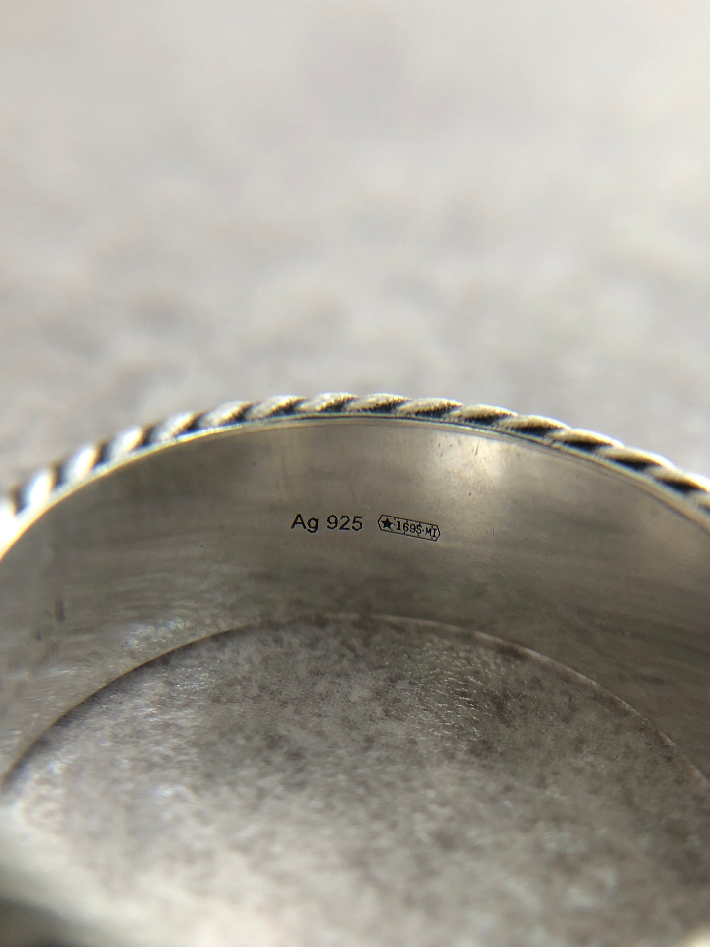 GUCCI SILVER925 Ring Silver Vintage 7jdg6r