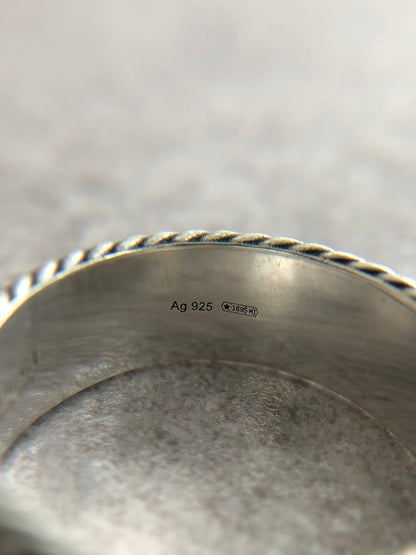 GUCCI SILVER925 Ring Silver Vintage 7jdg6r