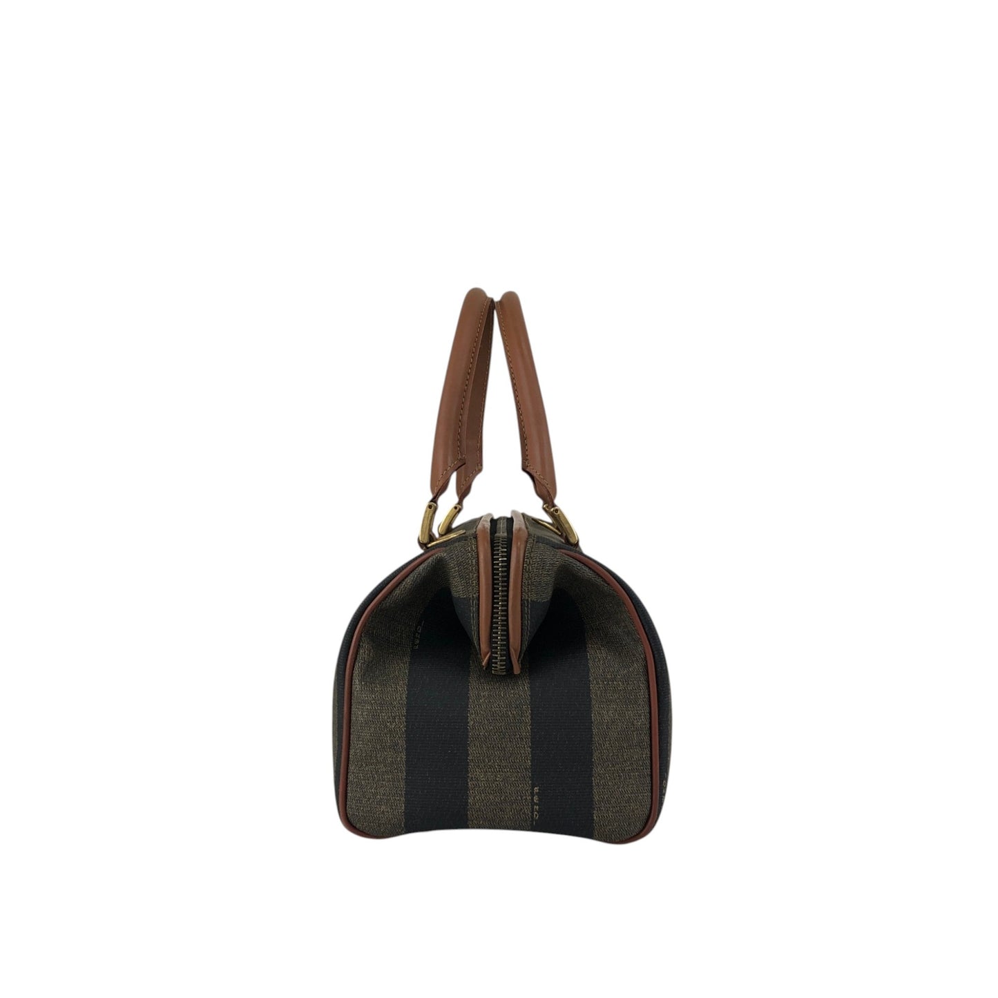 FENDI Pecan Logo Two-way Handbag Shoulder bag Brown Vintage sudkyw