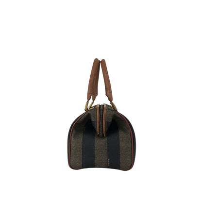 FENDI Pecan Logo Two-way Handbag Shoulder bag Brown Vintage sudkyw