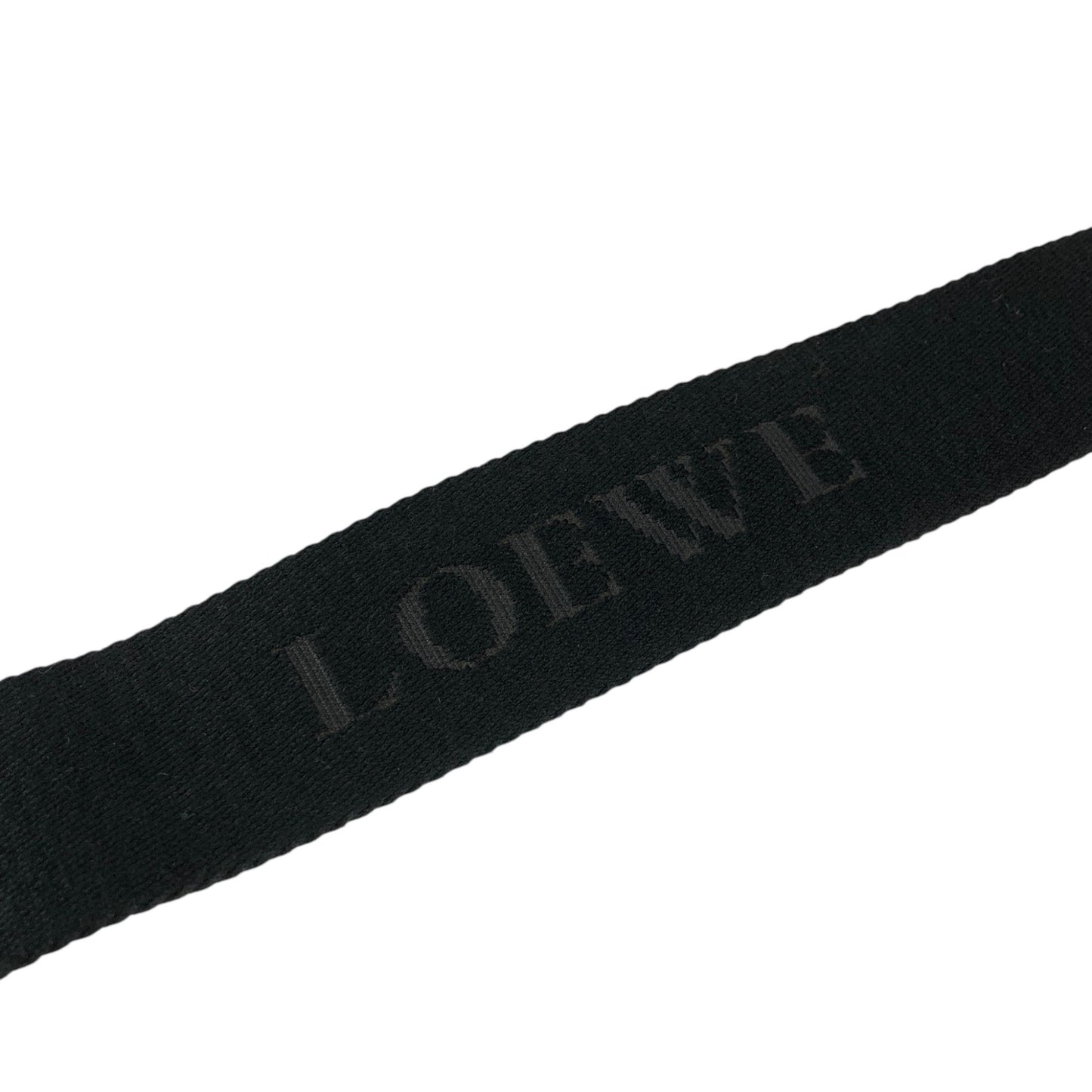 LOEWE Anagram Shoulder bag Black Vintage stpht7