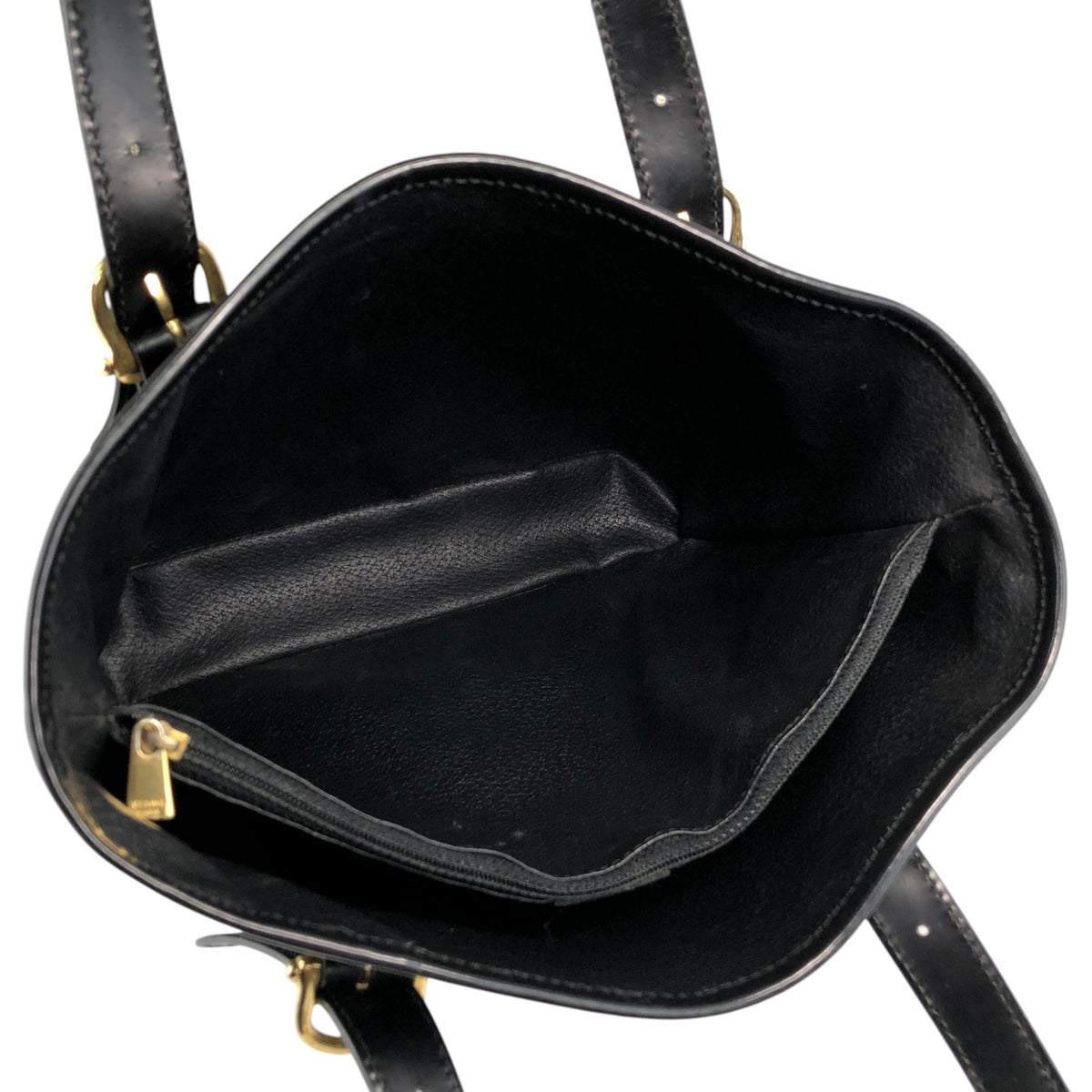 CELINE Macadam Handbag Totebag Black Vintage s5sjrk