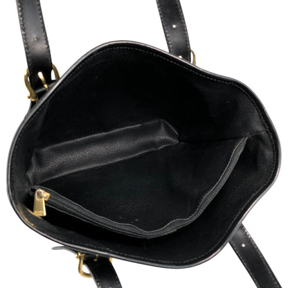CELINE Macadam Handbag Totebag Black Vintage s5sjrk