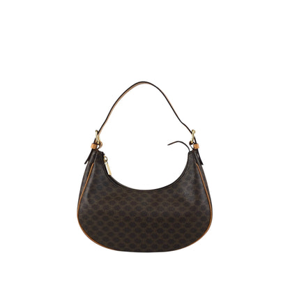 CELINE Macadam Shoulder bag Hobobag Brown Vintage w5cp57