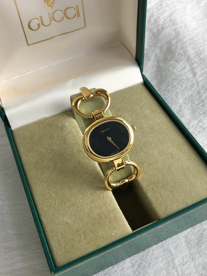 GUCCI Quartz Watch Gold 1600 Vintage 2iuhts