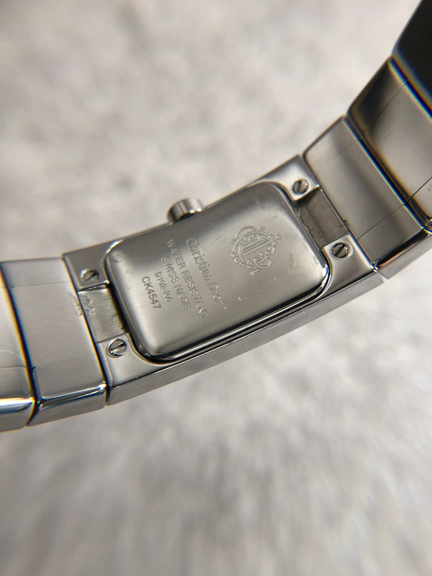 Christian Dior Watch Silver D102-100 Vintage bh627h