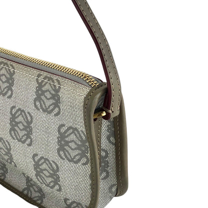 LOEWE Anagram Padlock Small Handbag Gray Vintage npexnd