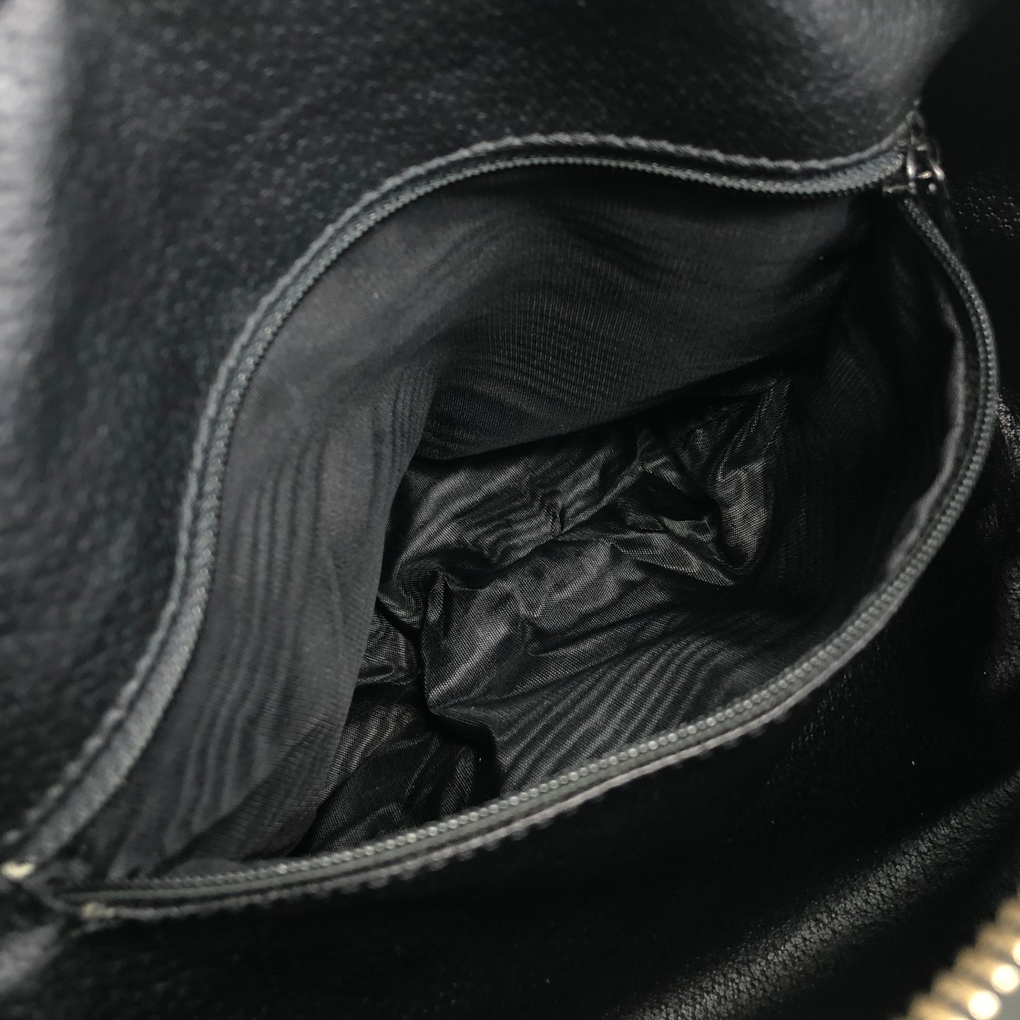 CELINE Macadam Blason Two-way Boston bag Shoulder bag Black Vintage u3fgiw
